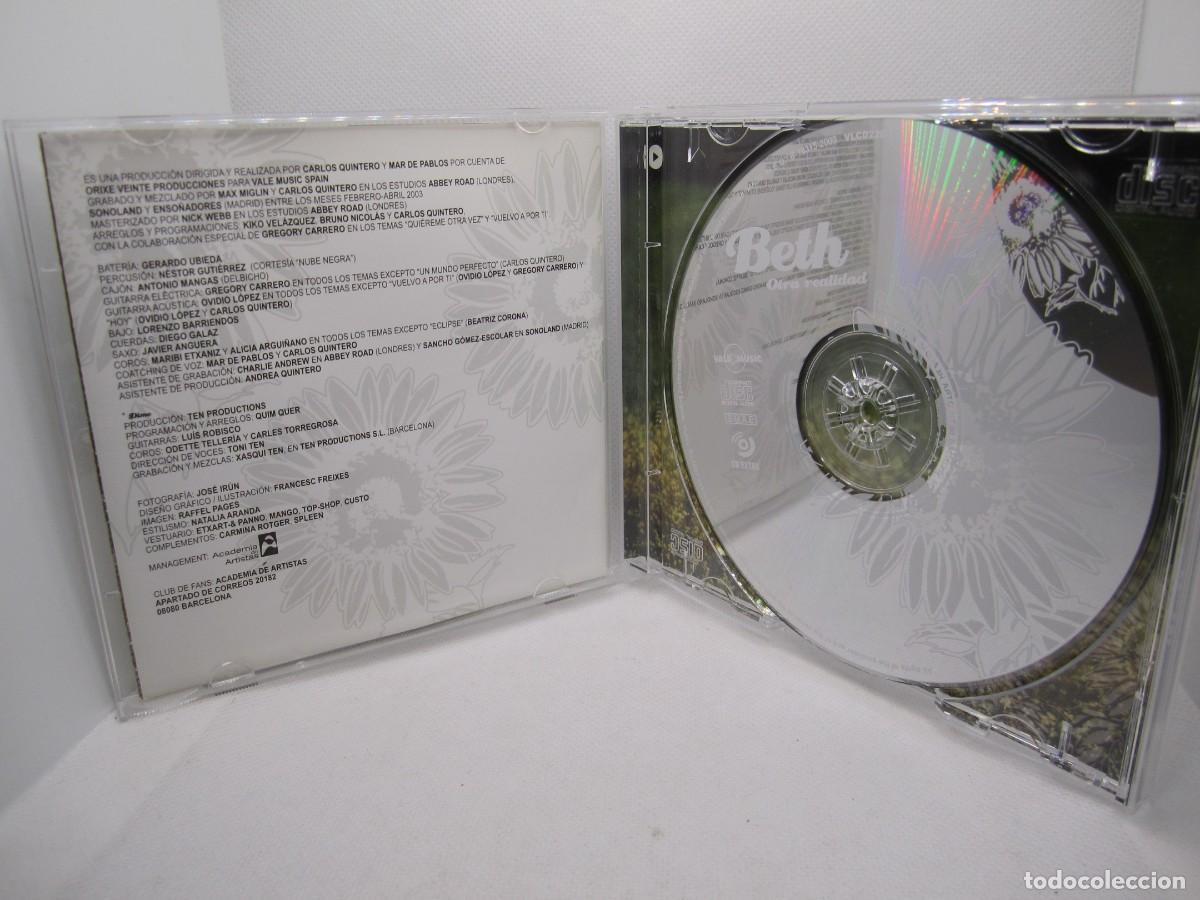 CDs de m&uacute;sica: cd beth otra realidad - Foto 2
