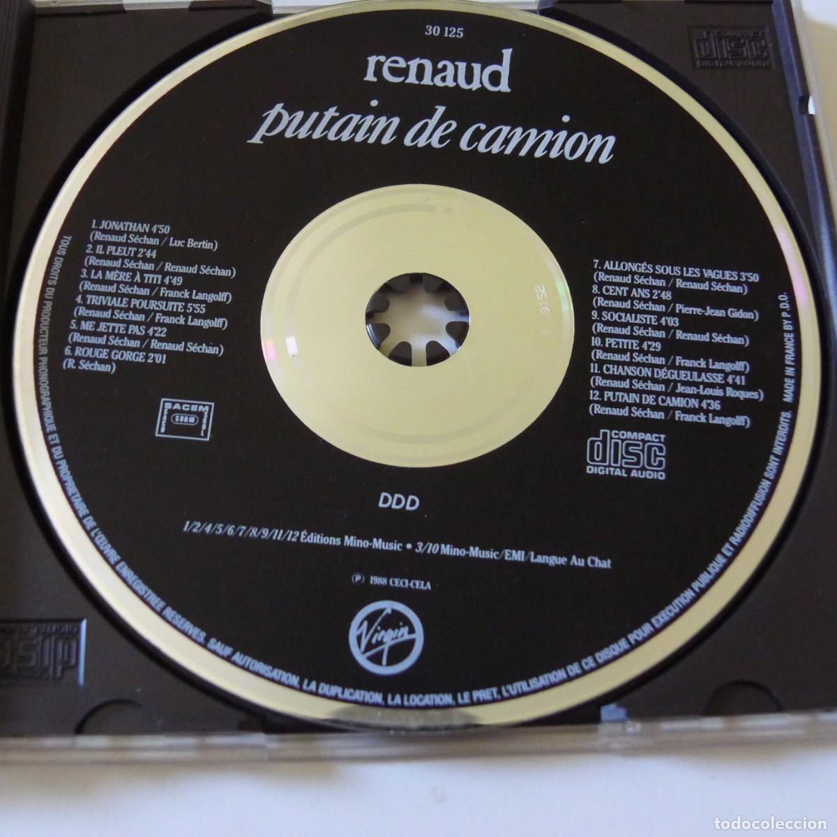 CDs de m&uacute;sica: RENAUD : PUTAIN DE CAMION CD - Foto 3