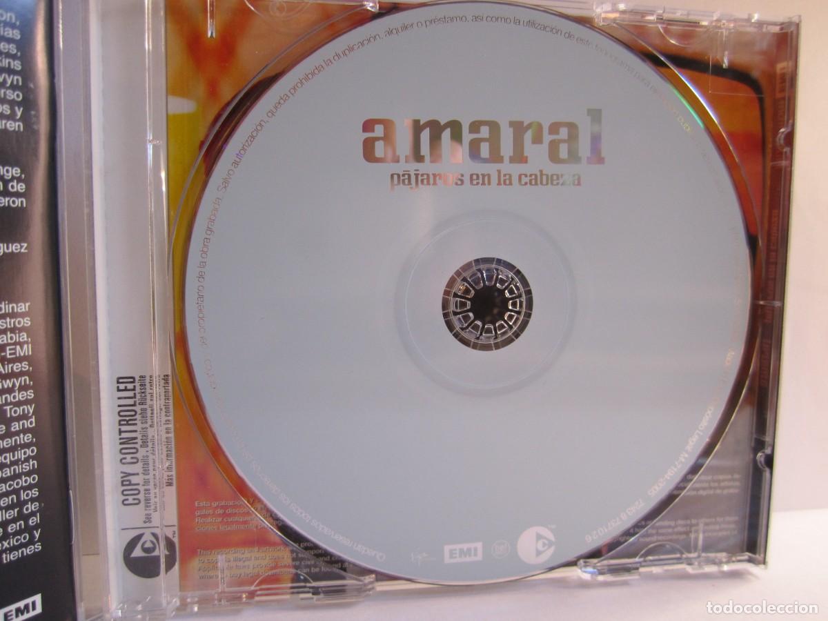CDs de m&uacute;sica: CD Amaral, pajaros en la cabeza - Foto 2