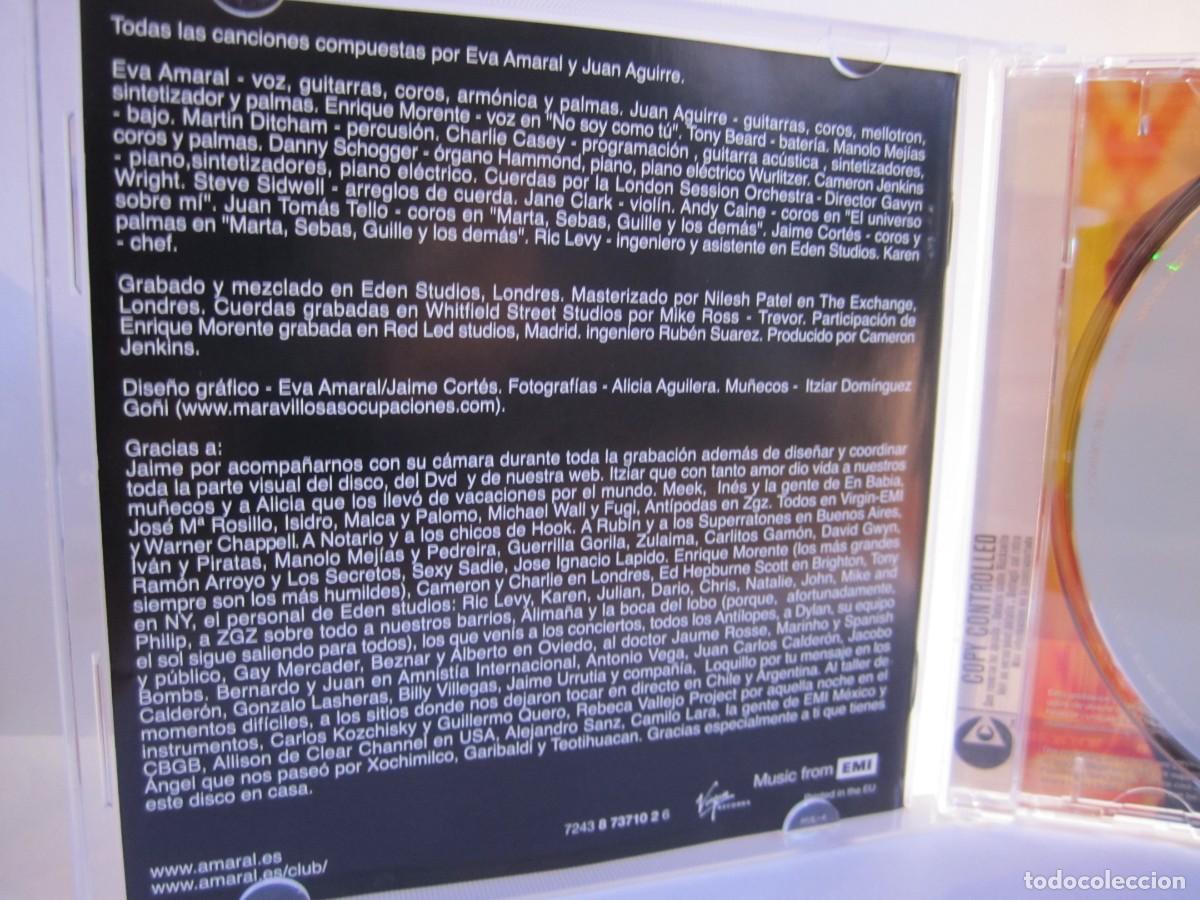 CDs de m&uacute;sica: CD Amaral, pajaros en la cabeza - Foto 3