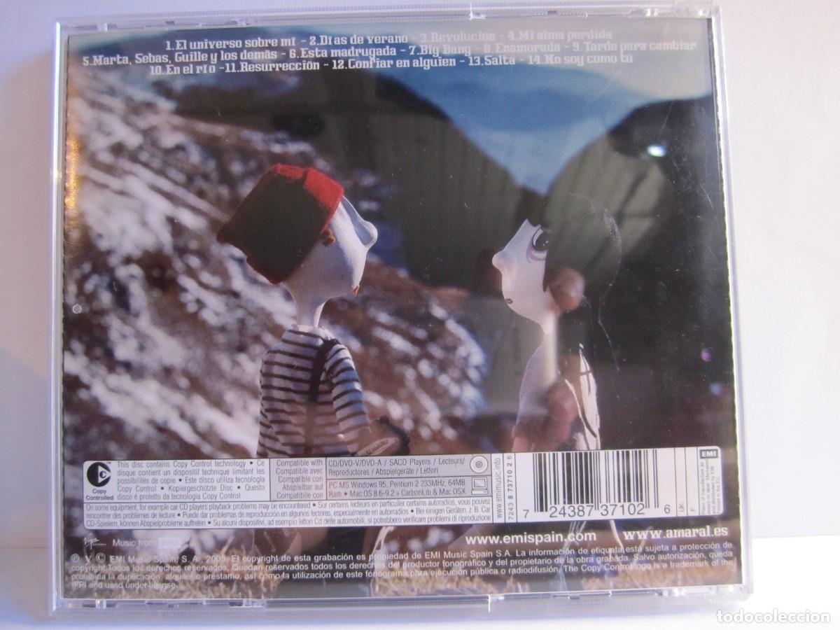 CDs de m&uacute;sica: CD Amaral, pajaros en la cabeza - Foto 4