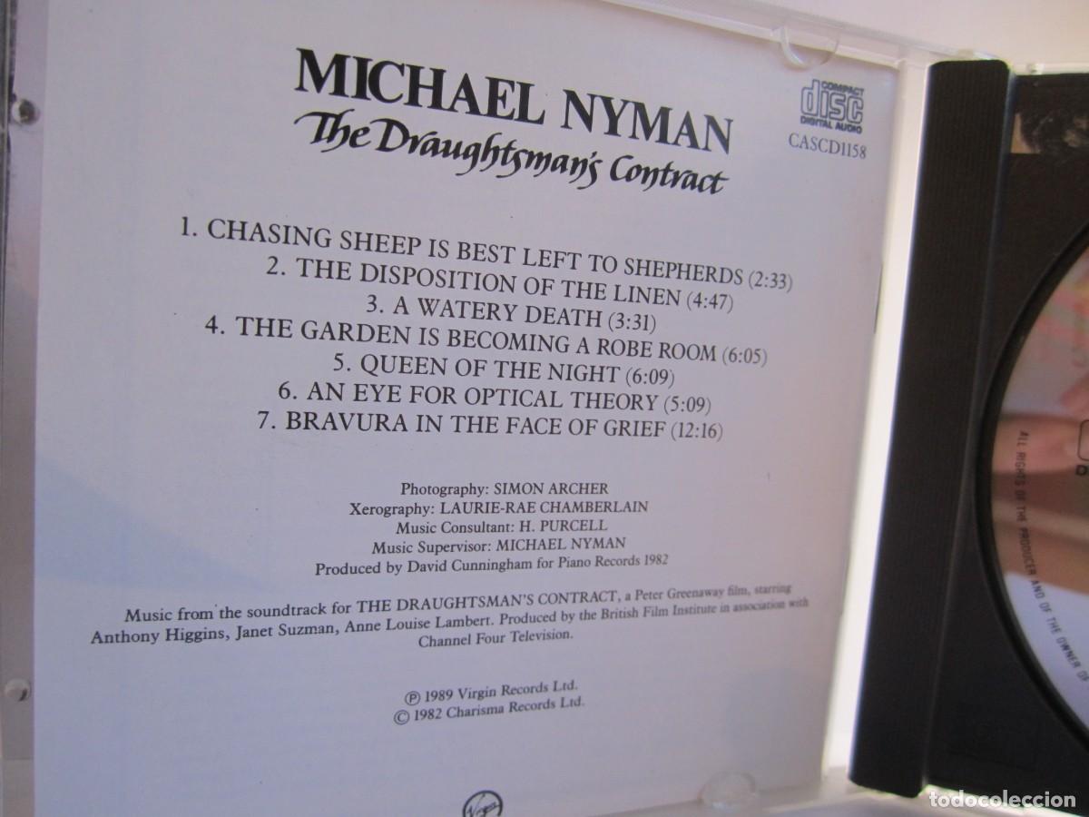 CDs de m&uacute;sica: CD Michael Nyman, the draughtsmans contract - Foto 3