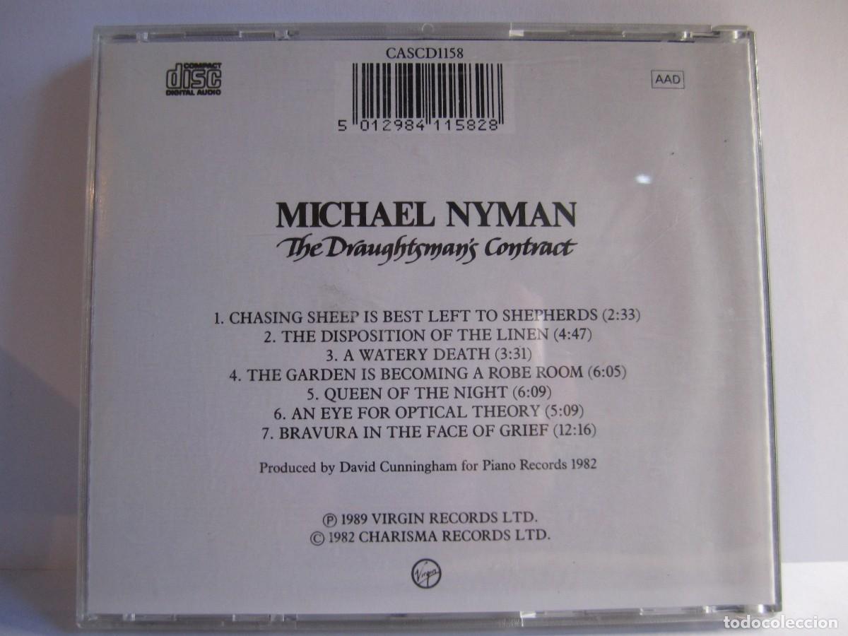 CDs de m&uacute;sica: CD Michael Nyman, the draughtsmans contract - Foto 4