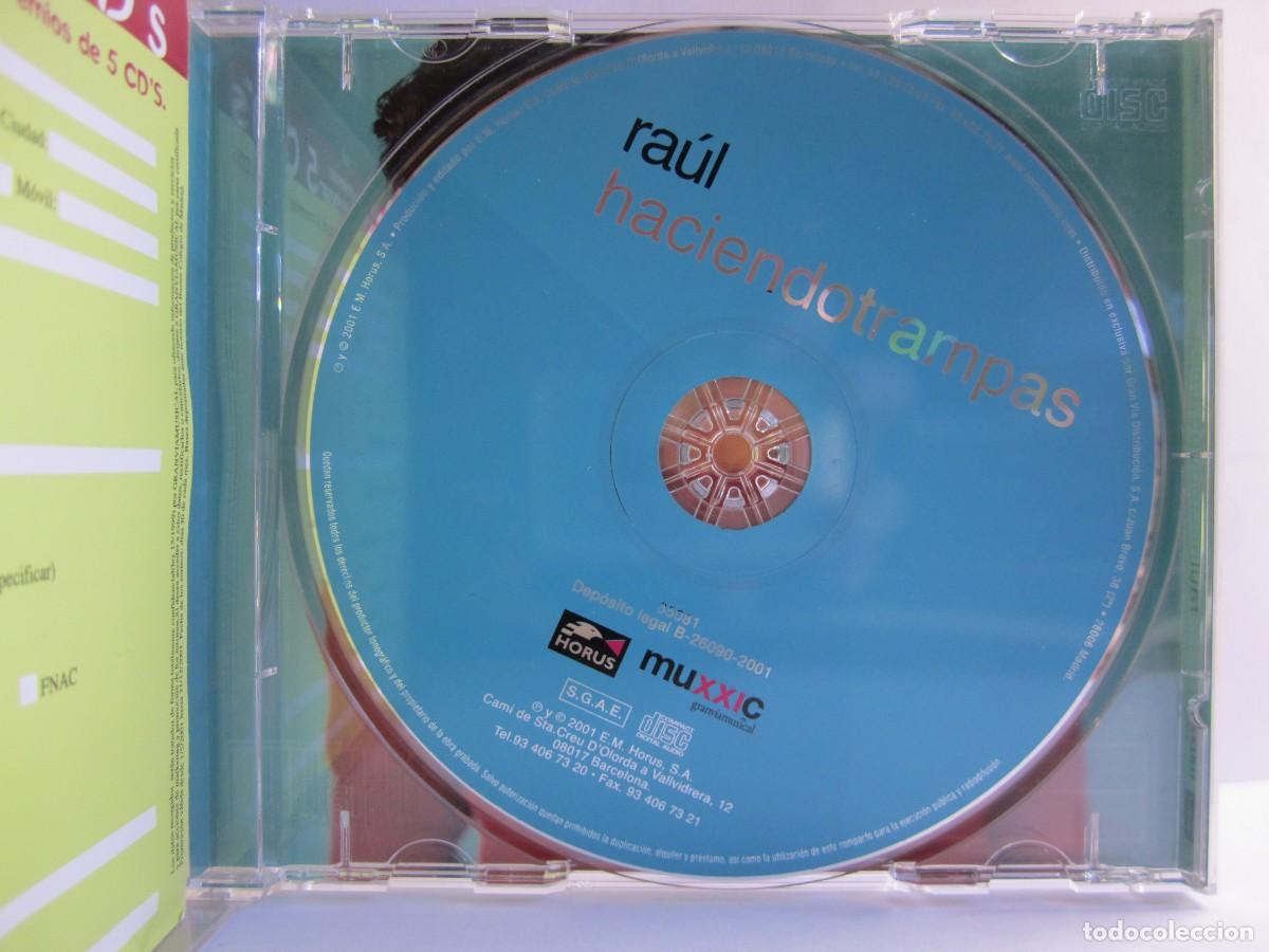 CDs de m&uacute;sica: CD Ra&uacute;l Hacienco trampas - Foto 2