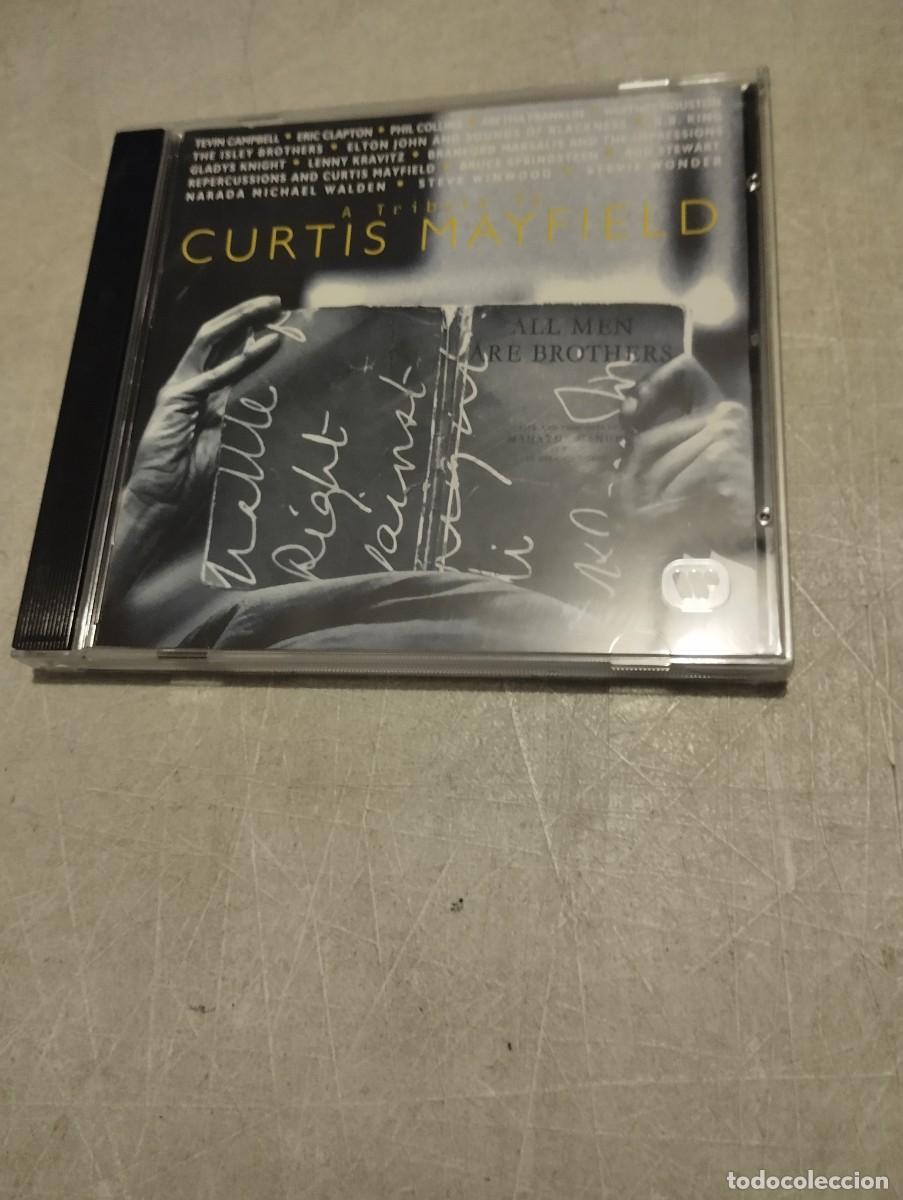 CDs de m&uacute;sica: CURTIS MAYFIELD CD TRIBUTE TO - Foto 1