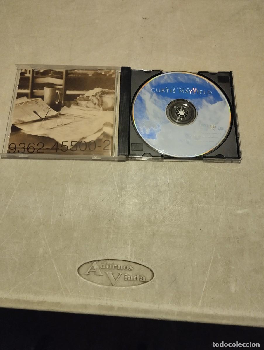CDs de m&uacute;sica: CURTIS MAYFIELD CD TRIBUTE TO - Foto 2