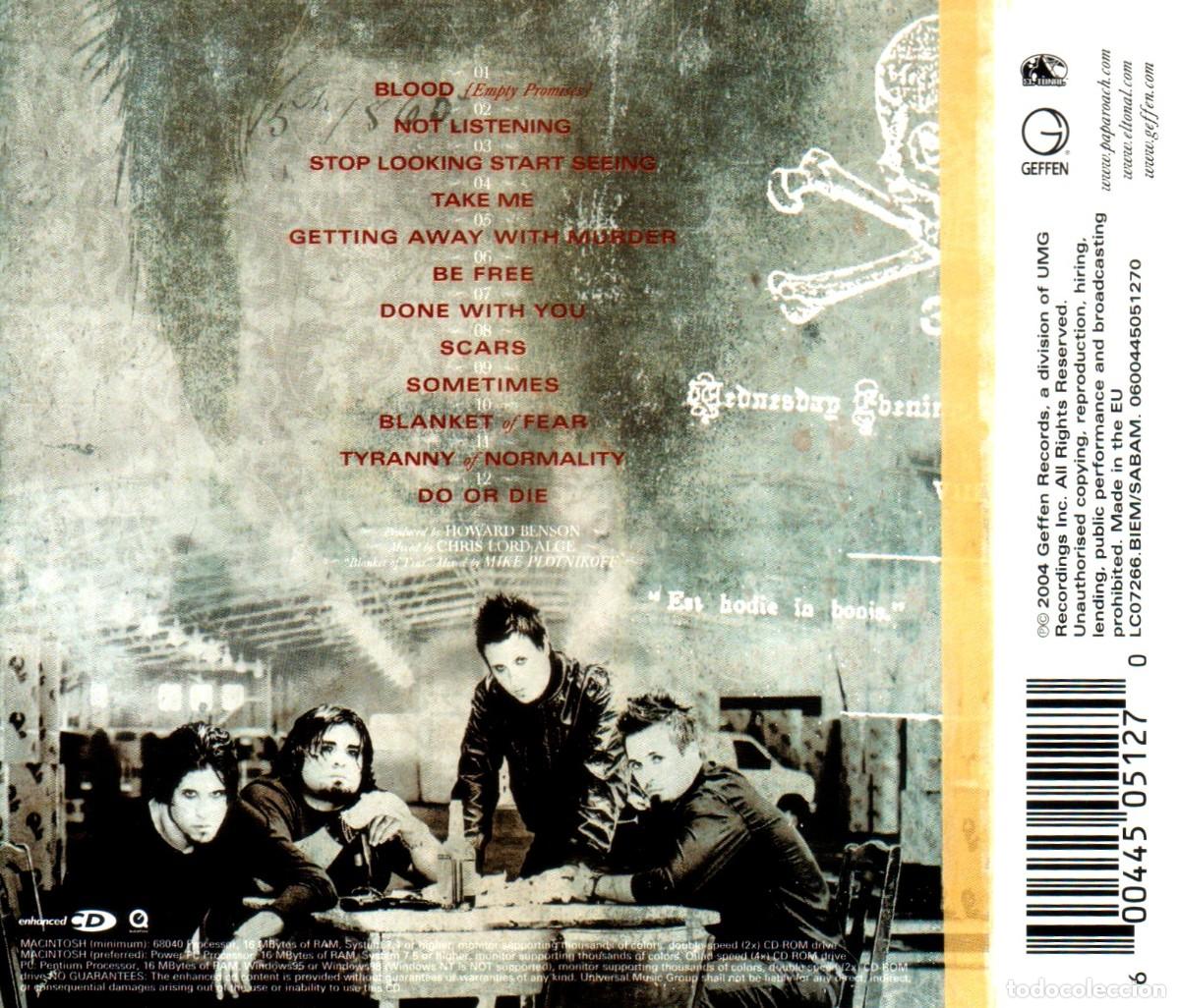 CDs de m&uacute;sica: �T860 - PAPA ROACH. GETTING AWAY WITH MURDER. CD. - Foto 3