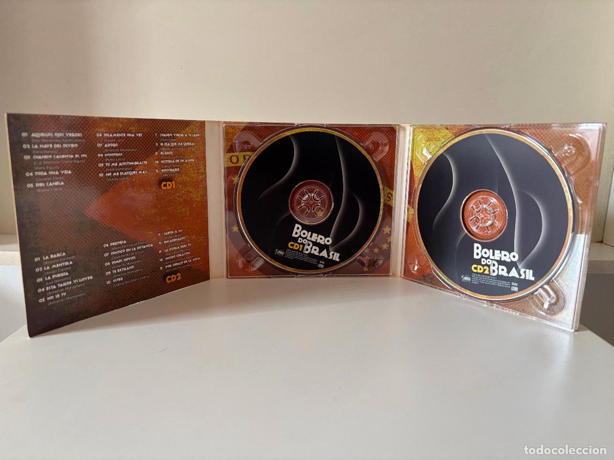CDs de m&uacute;sica: Bolero do Brasil. 2 CDs - Foto 3
