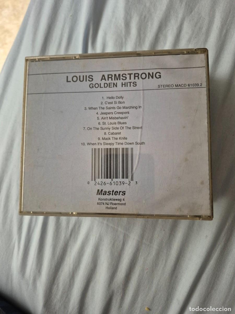 CDs de m&uacute;sica: CD Louis Armstrong, Golden Hits - Foto 2