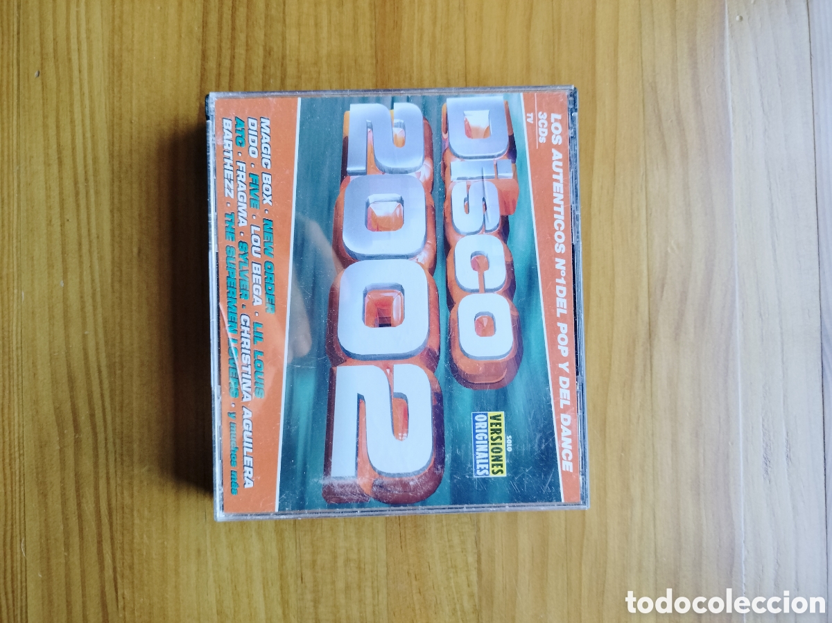 CDs de m&uacute;sica: disco 2002 los mejores &eacute;xitos pop y dance - Foto 1