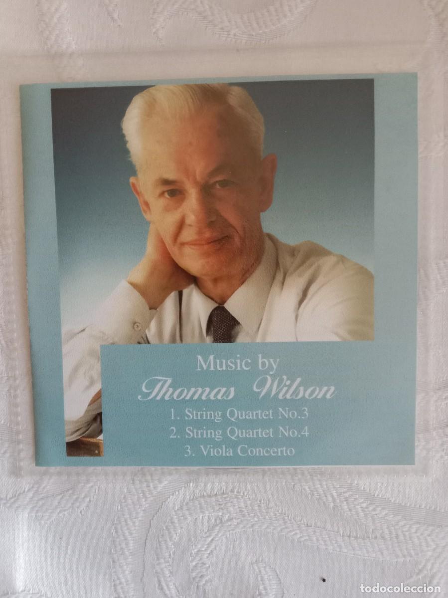 CDs de m&uacute;sica: THOMAS WILSON - 1. String Quartet No. 3 2. String Quartet No. 4 3. Viola Concerto - Foto 1