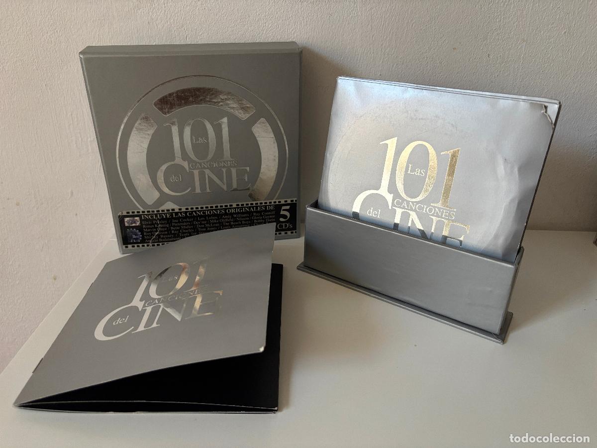 CDs de m&uacute;sica: Las 101 canciones del cine. 5 CDs. - Foto 3