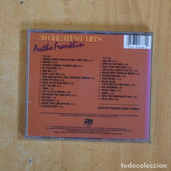 CDs de m&uacute;sica: ARETHA FRANKLIN - 20 GREATEST HITS - CD - Foto 2
