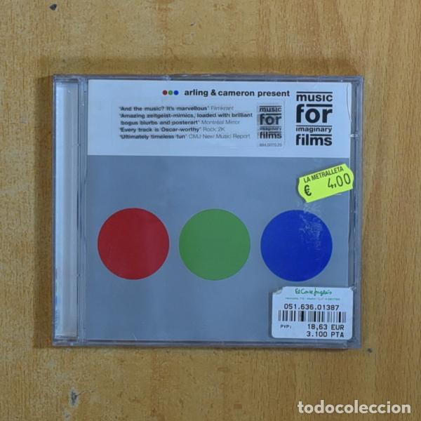 CDs de m&uacute;sica: ARLING & CAMERON PRESENT - MUSIC FOR IMAGINARY FILMS - CD - Foto 1