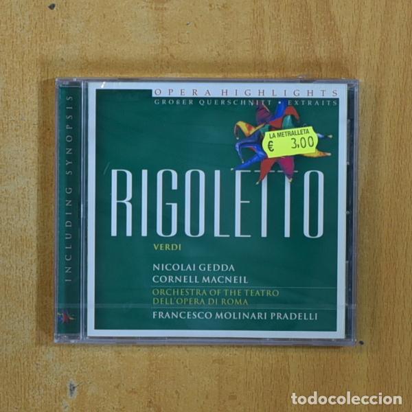 CDs de M&uacute;sica: VERDI - RIGOLETTO - CD - &iexcl;Descubre m&aacute;s en mi perfil!