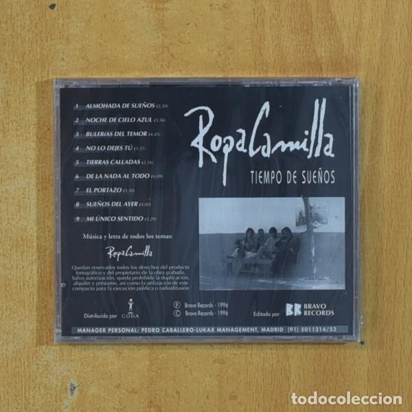 CDs de m&uacute;sica: ROPA CAMILLA - TIEMPO DE SUE&Ntilde;OS - CD - Foto 2