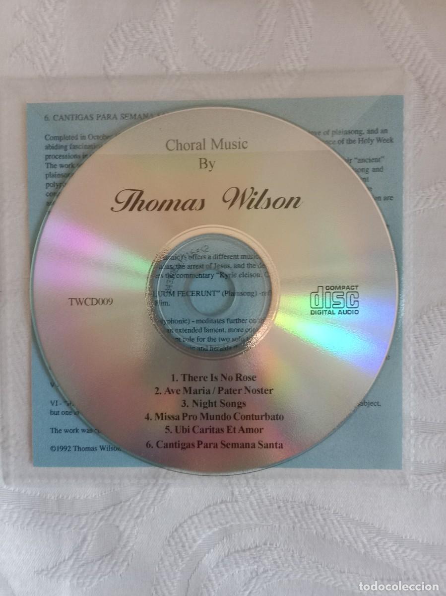 CDs de m&uacute;sica: THOMAS WILSON - Choral Music - Foto 2