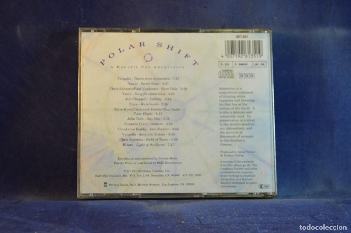 CDs de m&uacute;sica: VARIOUS &ndash; PO LAR SHIFT (A BENEFIT FOR ANTARCTICA) - CD - Foto 2