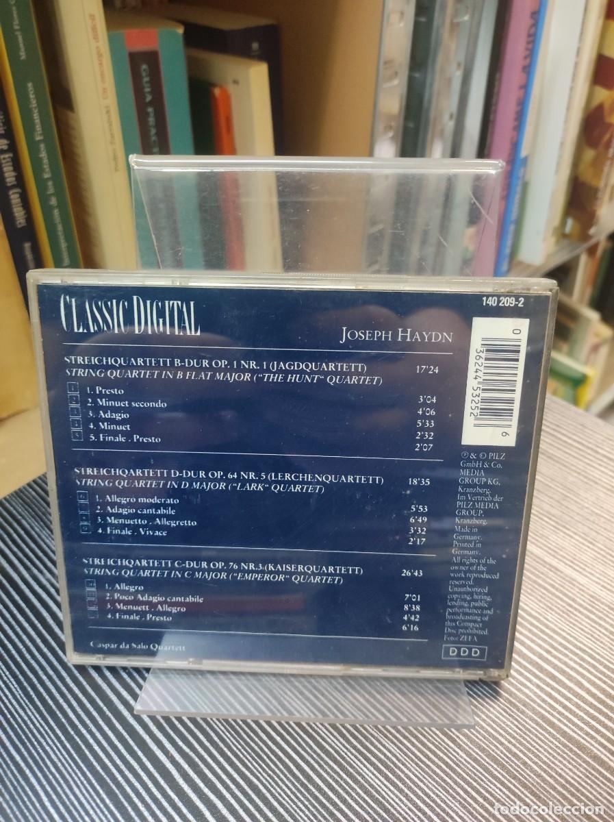 CDs de m&uacute;sica: JOSEPH HAYDN KAISERQUARTETT JAGUARTETT - Foto 2