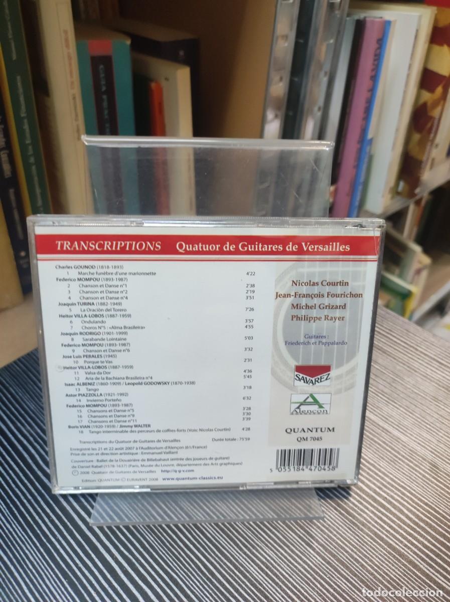 CDs de m&uacute;sica: Quatuor de Guitares de Versailles &ndash; Transcriptions - Foto 2
