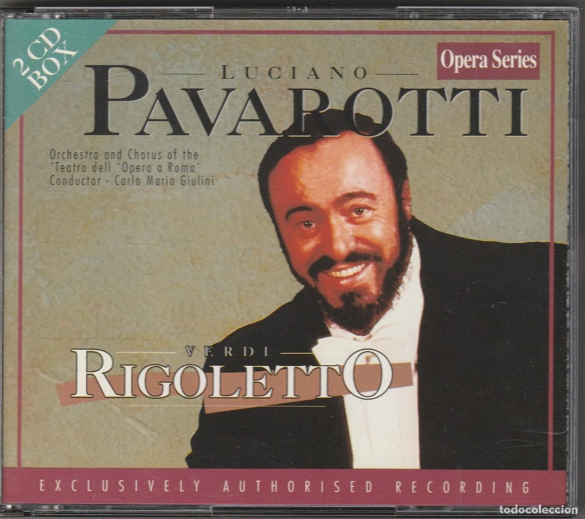 CDs de m&uacute;sica: VERDI - RIGOLETTO (2 X CD POINT) PAVAROTTI - Foto 1