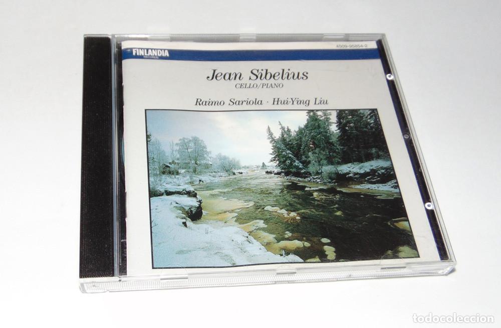 CD di Musica: JEAN SIBELIUS - RAIMO SARIOLA - HUI-YING LIU - CELLO PIANO CD ALBUM - FINLANDIA RECORDS - GERMANY -