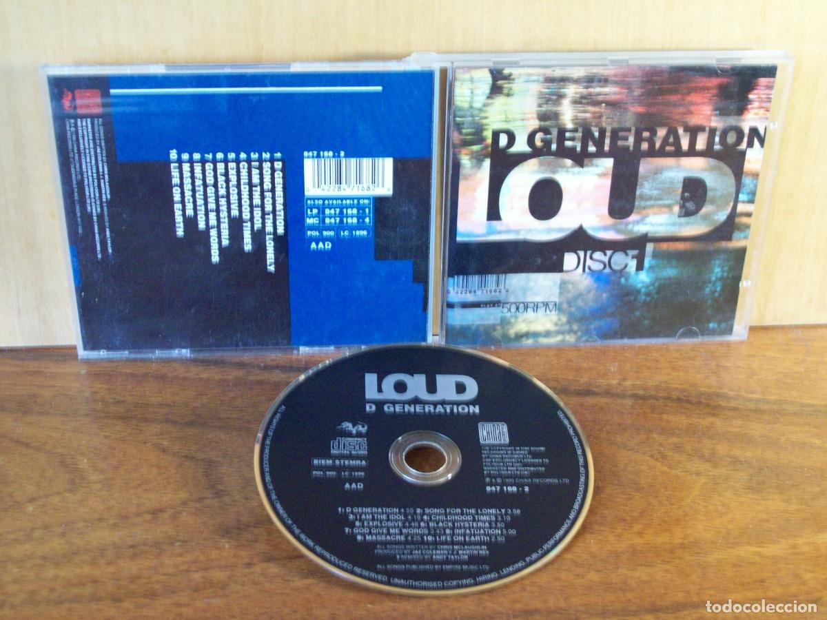 CDs de m&uacute;sica: LOUD - D GENERATION - DISC 1 - CD - Foto 1