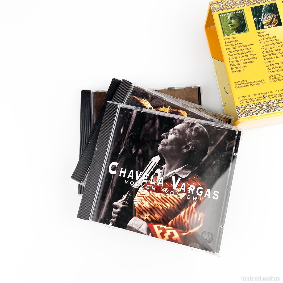 CDs de m&uacute;sica: 4 CD. Chavela Vargas. Mis Canciones (VG+/VG) - Foto 2
