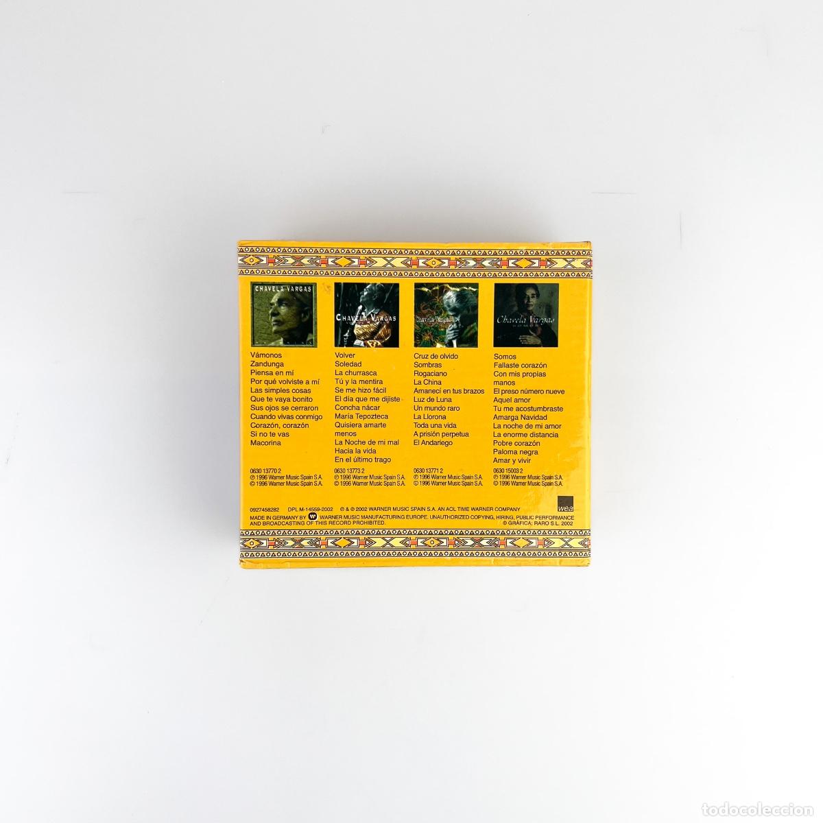 CDs de m&uacute;sica: 4 CD. Chavela Vargas. Mis Canciones (VG+/VG) - Foto 3
