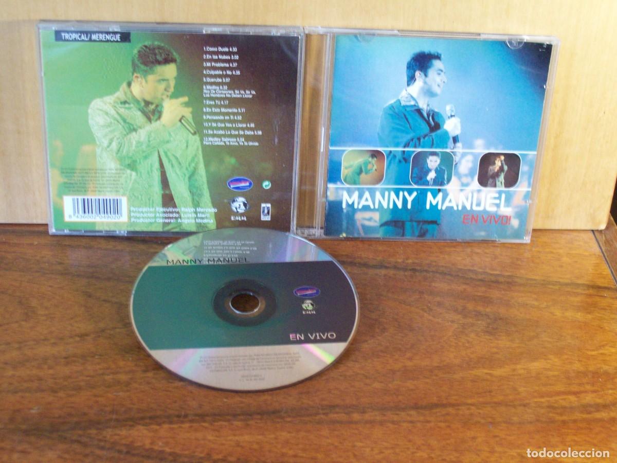 CDs de m&uacute;sica: MANNY MANUEL - EN VIVO - CD - Foto 1