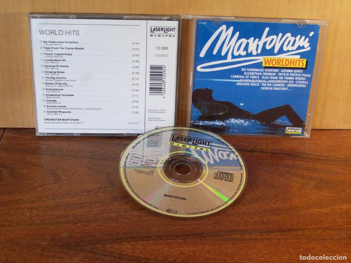 CDs de m&uacute;sica: MANTOVANI ORCHESTRE - WORLDHITS - CD - Foto 1