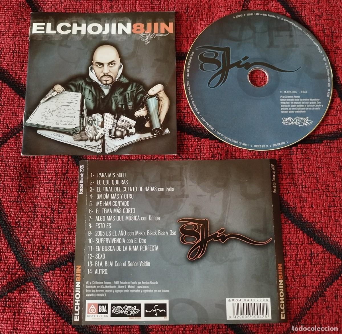 CDs de m&uacute;sica: EL CHOJIN ** 8JIN** CD 2005 - Foto 1