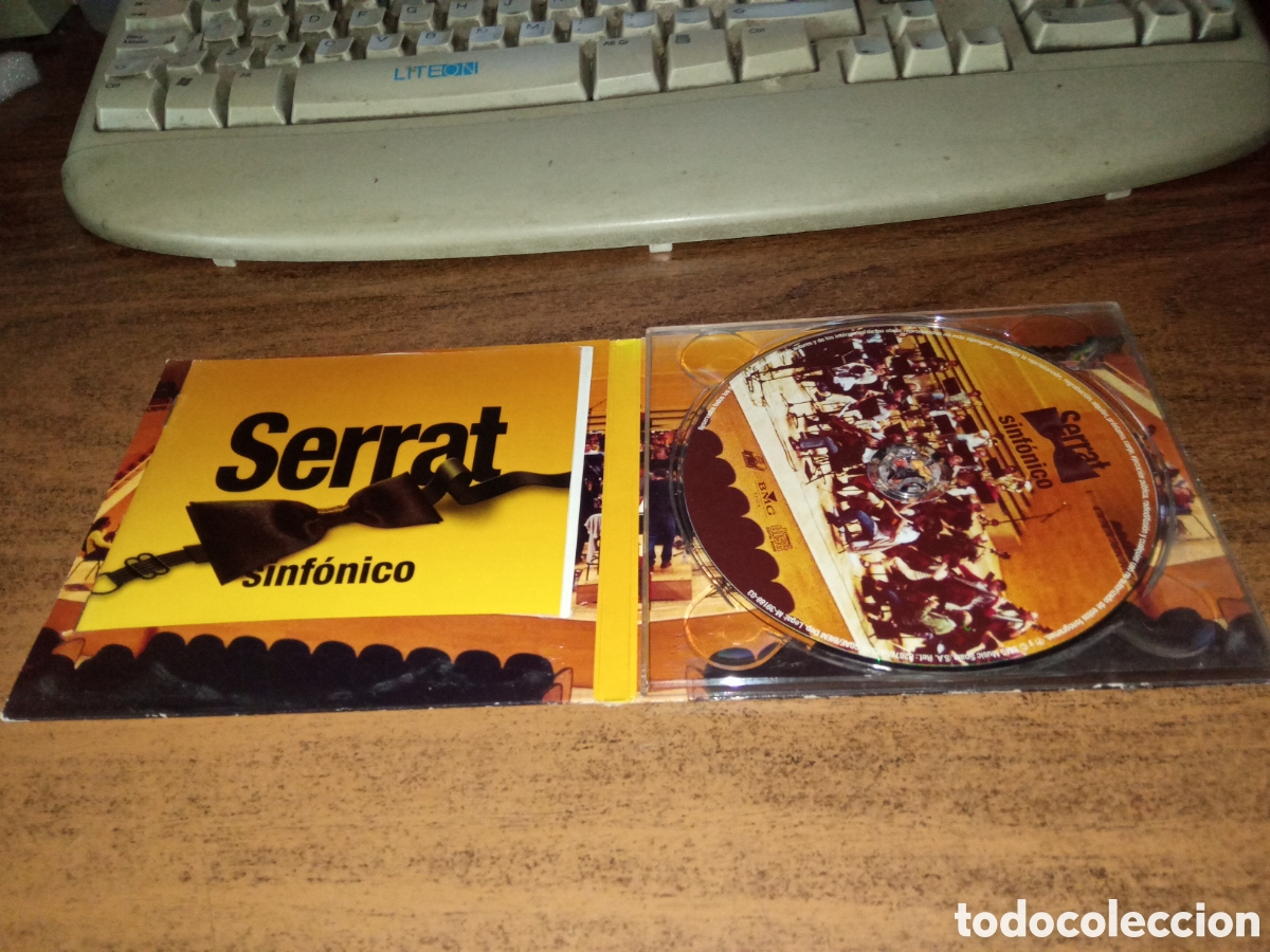 CDs de m&uacute;sica: SERRAT - SINF&Oacute;NICO (2003) Digipack - Foto 2