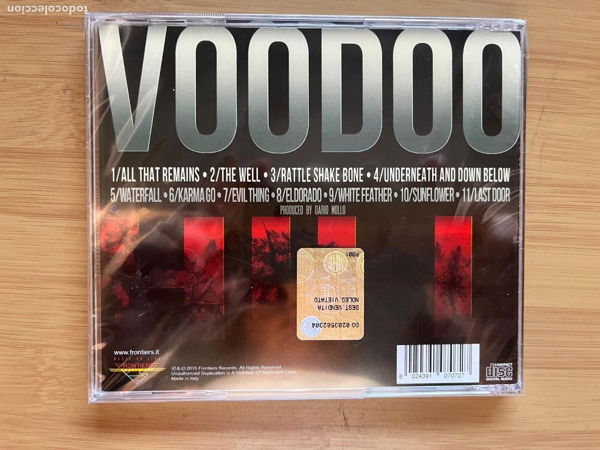 CDs de m&uacute;sica: VOODOO HILL. Waterfall. (cd album 2015) - Foto 2