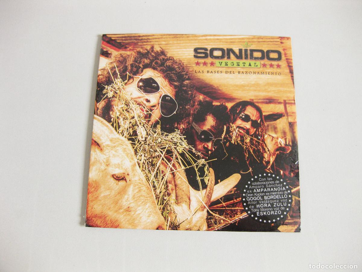CDs de m&uacute;sica: CD DE SONIDO VEGETAL. LAS BASES DEL RAZONAMIENTO. - Foto 1