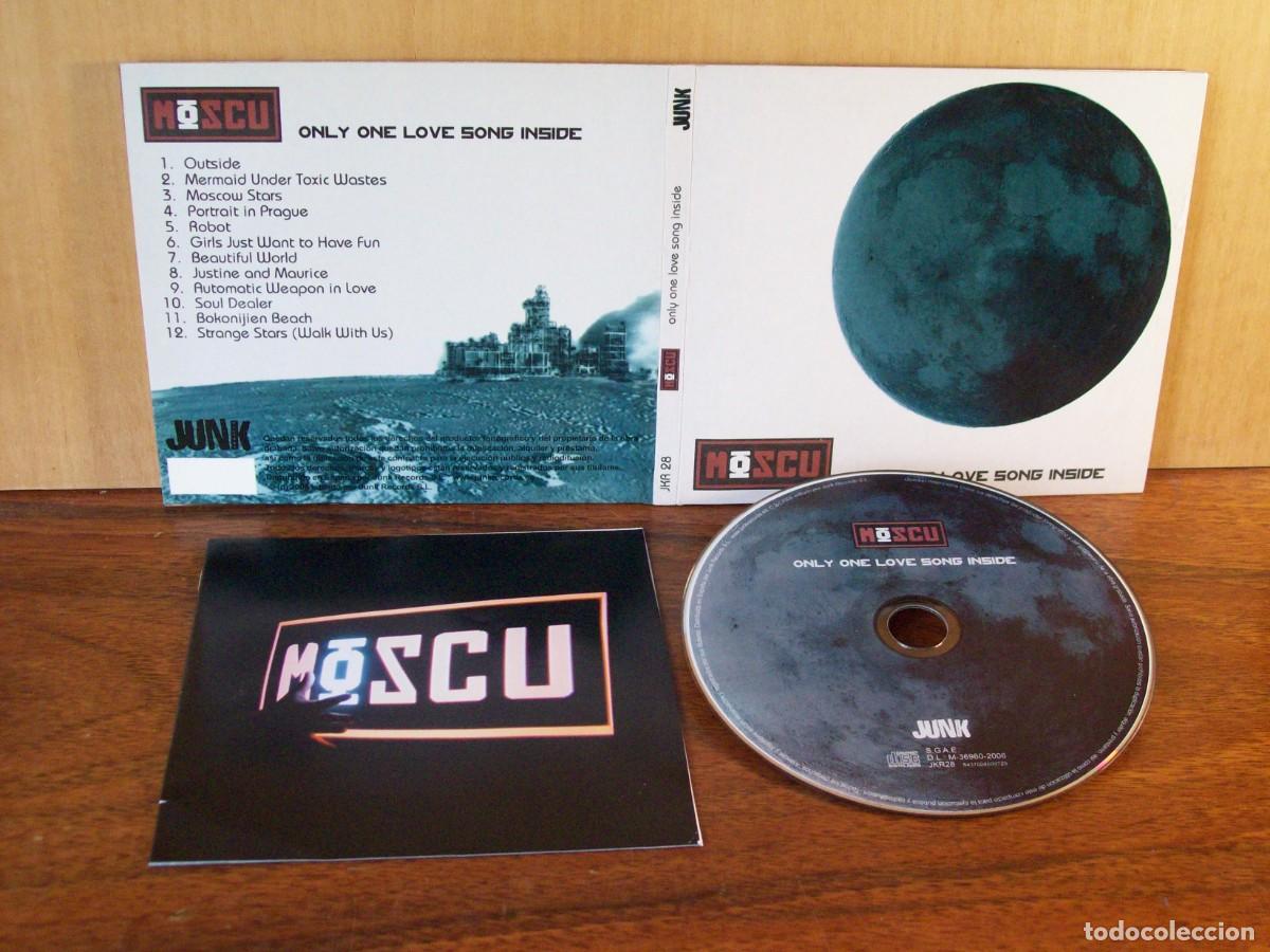 CDs de m&uacute;sica: MOSCU - ONLY ONE LOVE SONG INSIDE - CD DIGIPACK CON LIBRETO - Foto 1