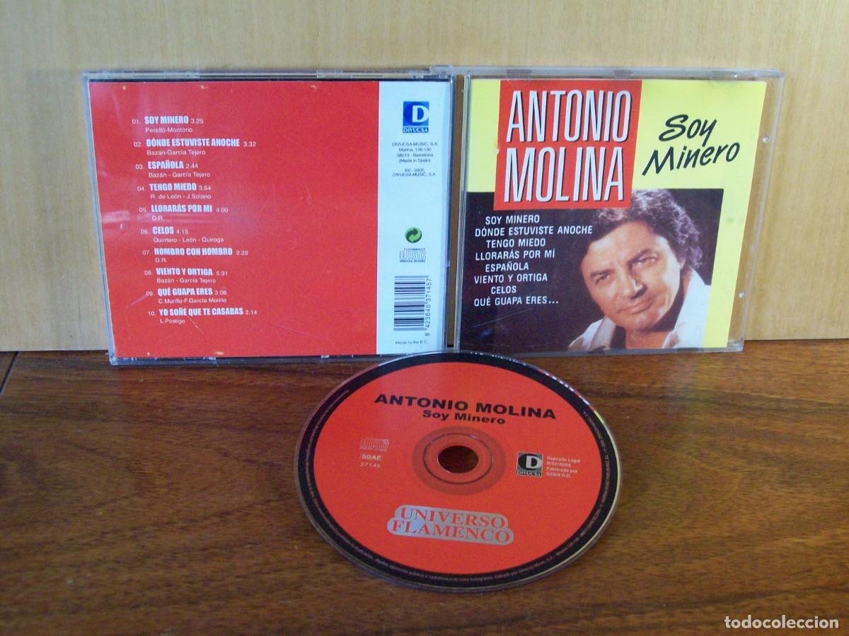 CDs de m&uacute;sica: ANTONIO MOLINA - SOY MINERO - CD - Foto 1