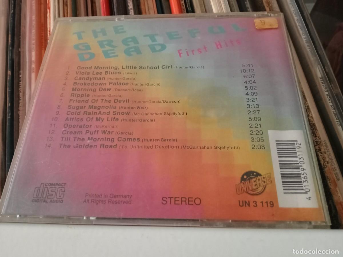 CDs de m&uacute;sica: The Grateful Dead &ndash; First Hits - cd unofficial 1992 - Foto 2
