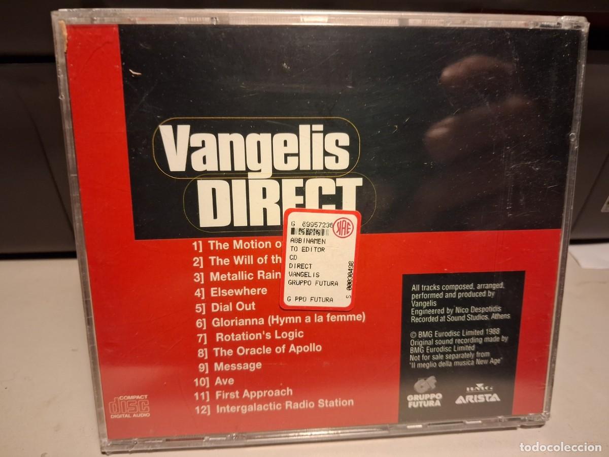 CDs de m&uacute;sica: CD ANGELIS : DIRECT (EDICION ITALIA ) - Foto 2