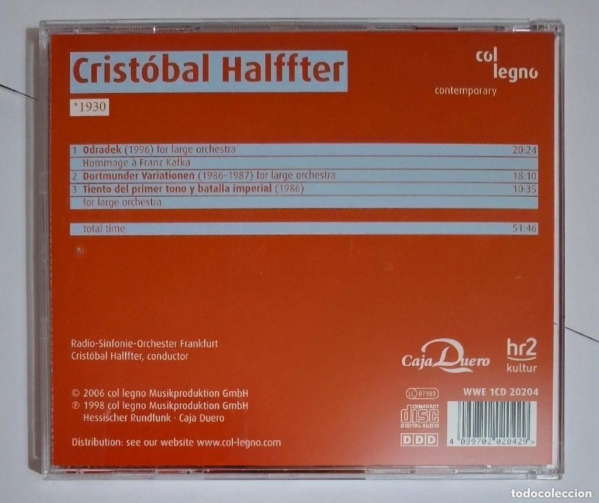 CDs de m&uacute;sica: CRIST&Oacute;BAL HALFFTER: ORCHESTRAL WORKS - Foto 2