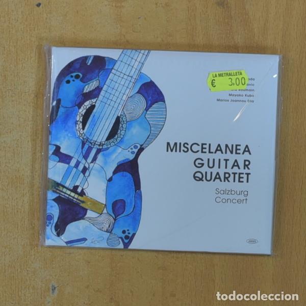 Music CDs: MISCELANEA GUITAR QUARTET - SALZBURG CONCERT - CD