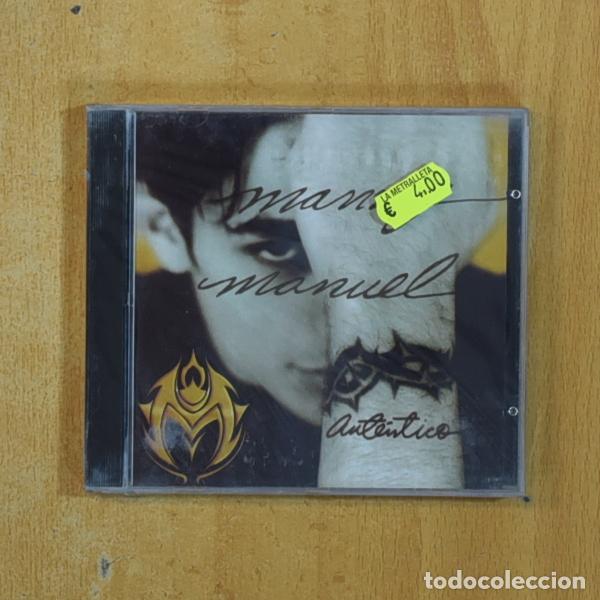 CDs de m&uacute;sica: MANNY MANNUEL - AUTENTICO - CD - Foto 1