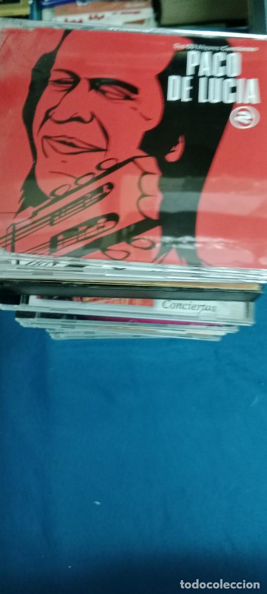 CDs de M&uacute;sica: CD PACO DE LUCIA SUS 50 MEJORES CANCIONES VOL 3 Y 2 CD MUSICA TOP-11