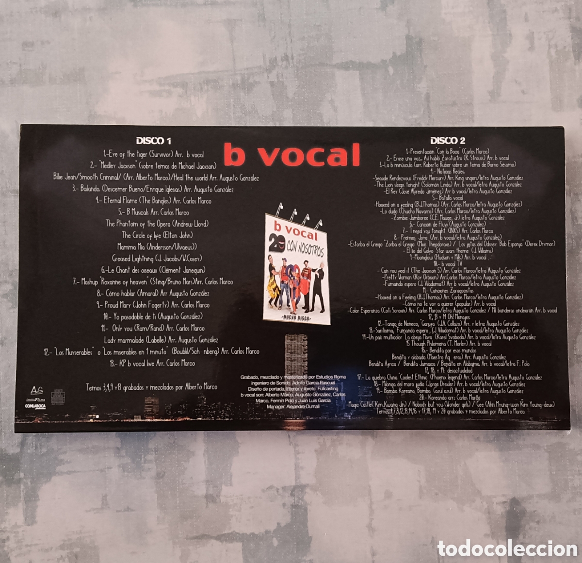 CDs de m&uacute;sica: B Vocal - Veinte con nosotros - Foto 2