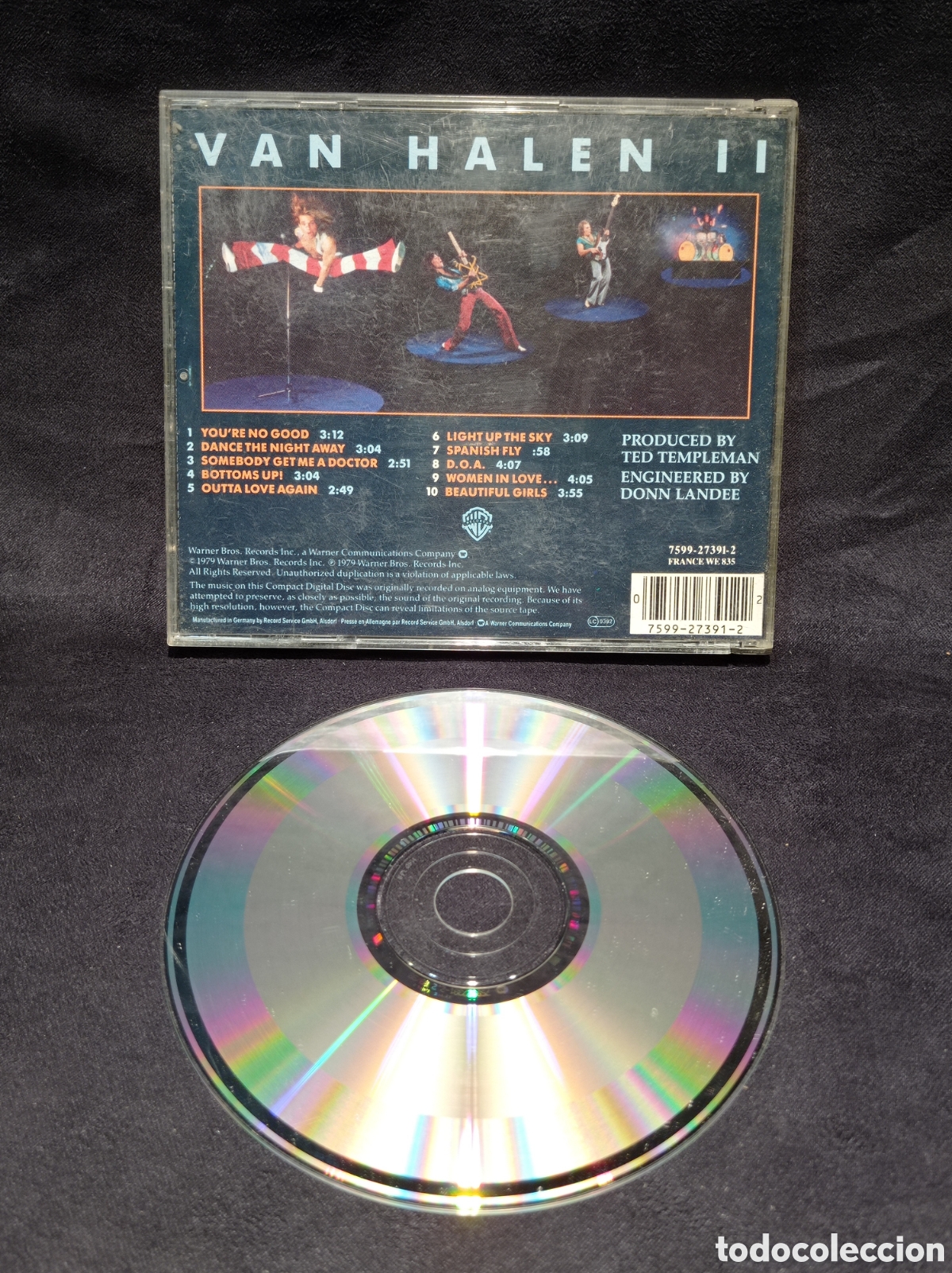 CDs de m&uacute;sica: CD VAN HALEN II. WARNER 1979 GERMANY - Foto 2