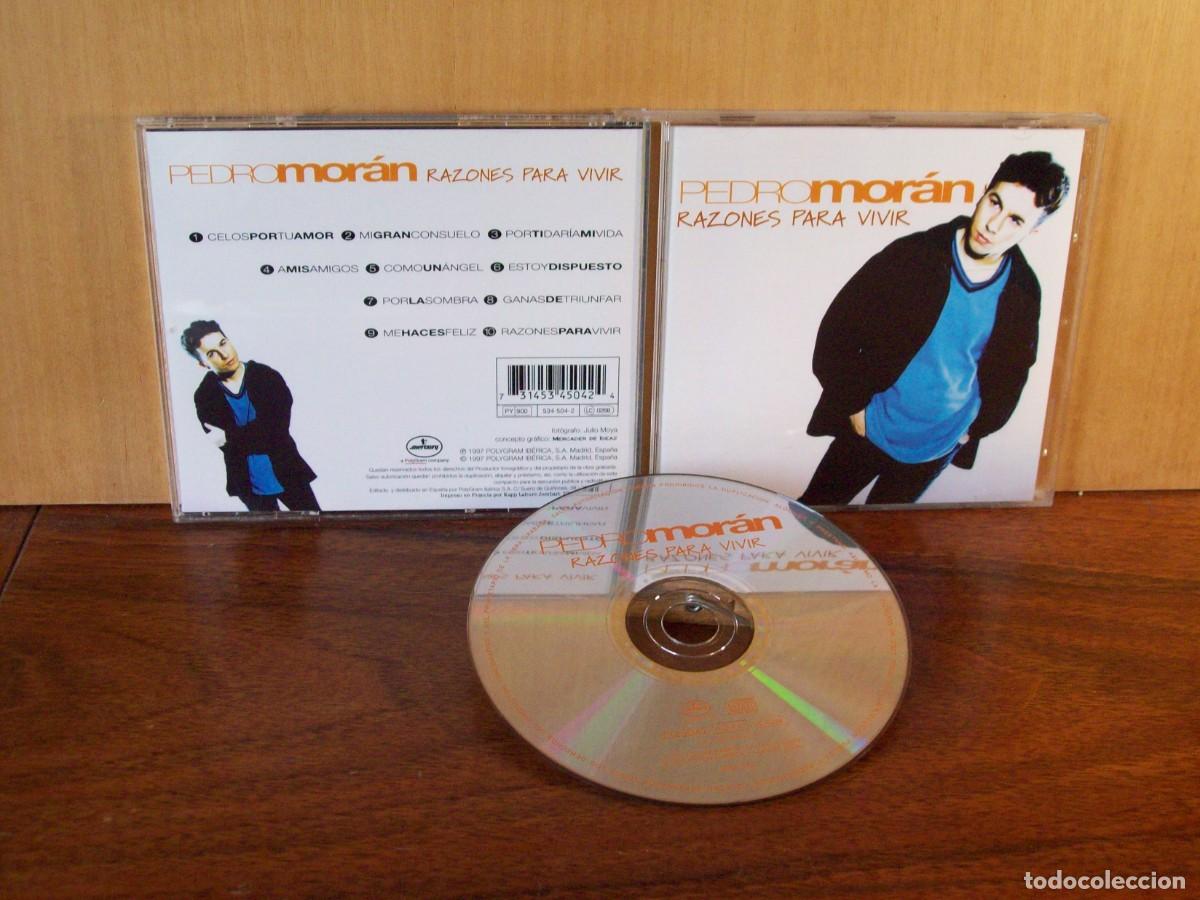 CDs de m&uacute;sica: PEDRO MORAN - RAZONES PARA VIVIR - CD - Foto 1