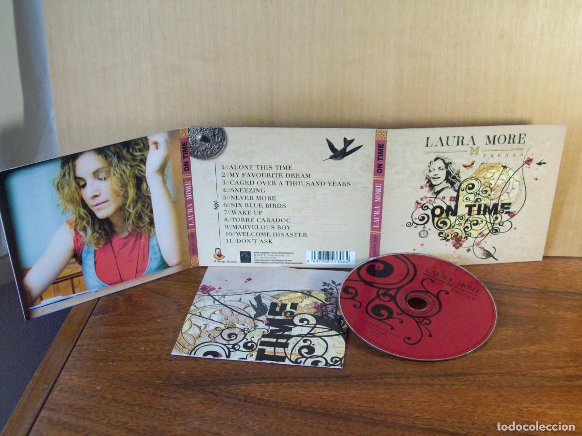 CDs de m&uacute;sica: LAURA MORE - FREAKS - ON TIME - CD DIGIPACK CON LIBRETO - Foto 1