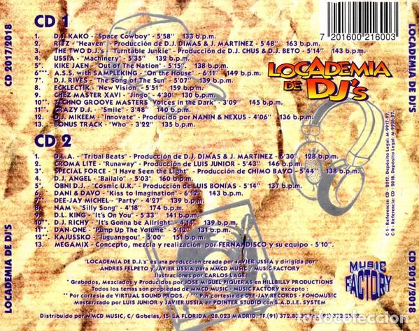 CDs de m&uacute;sica: Locademia De DJs - 2 x CD - Foto 2