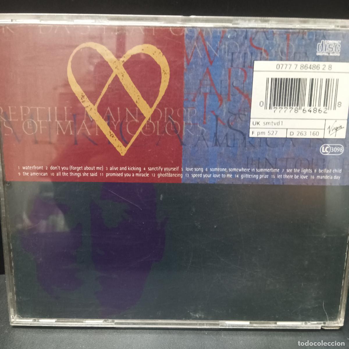 CDs de m&uacute;sica: SIMPLE MINDS, GLITTERING PRIZE. CD - Foto 2