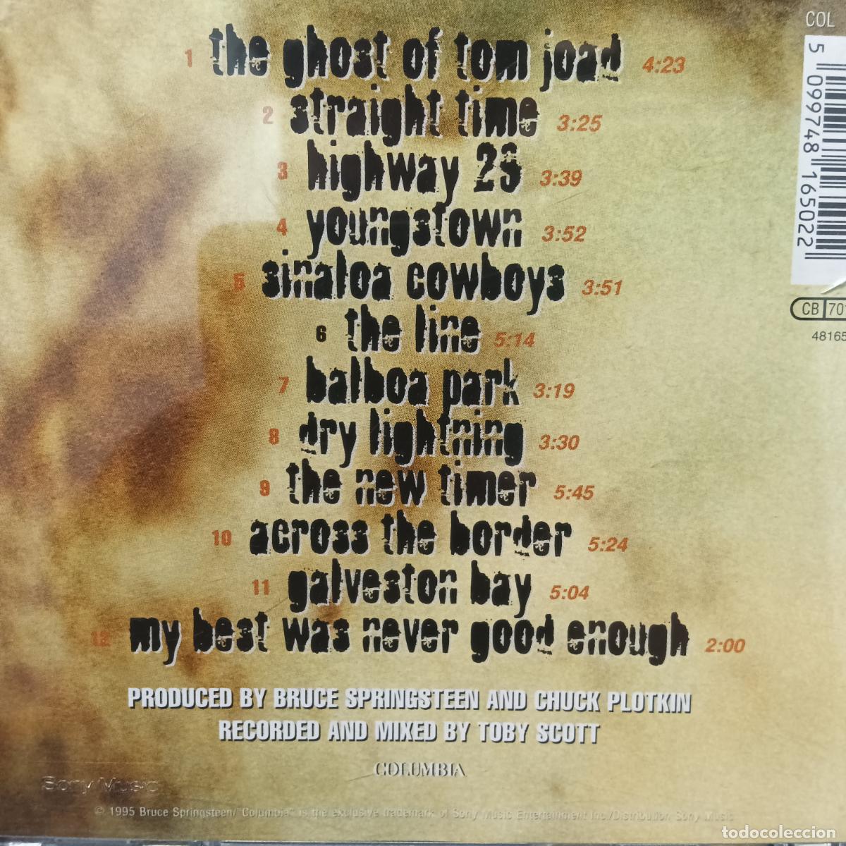 CDs de m&uacute;sica: BRUCE SPRINGSTEEN, The Ghost of Tom Joad. CD - Foto 2